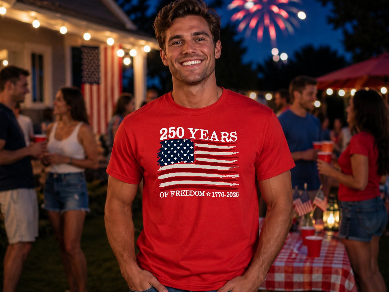 250 Years of Freedom T-Shirt | 1776-2026 | America | USA | Free Shipping