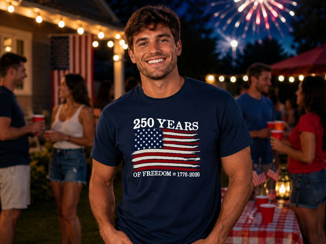 250 Years of Freedom T-Shirt | 1776-2026 | America | USA | Free Shipping