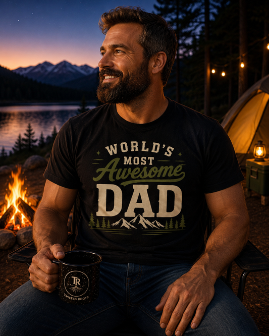 World's Most Awesome Dad T-Shirt
