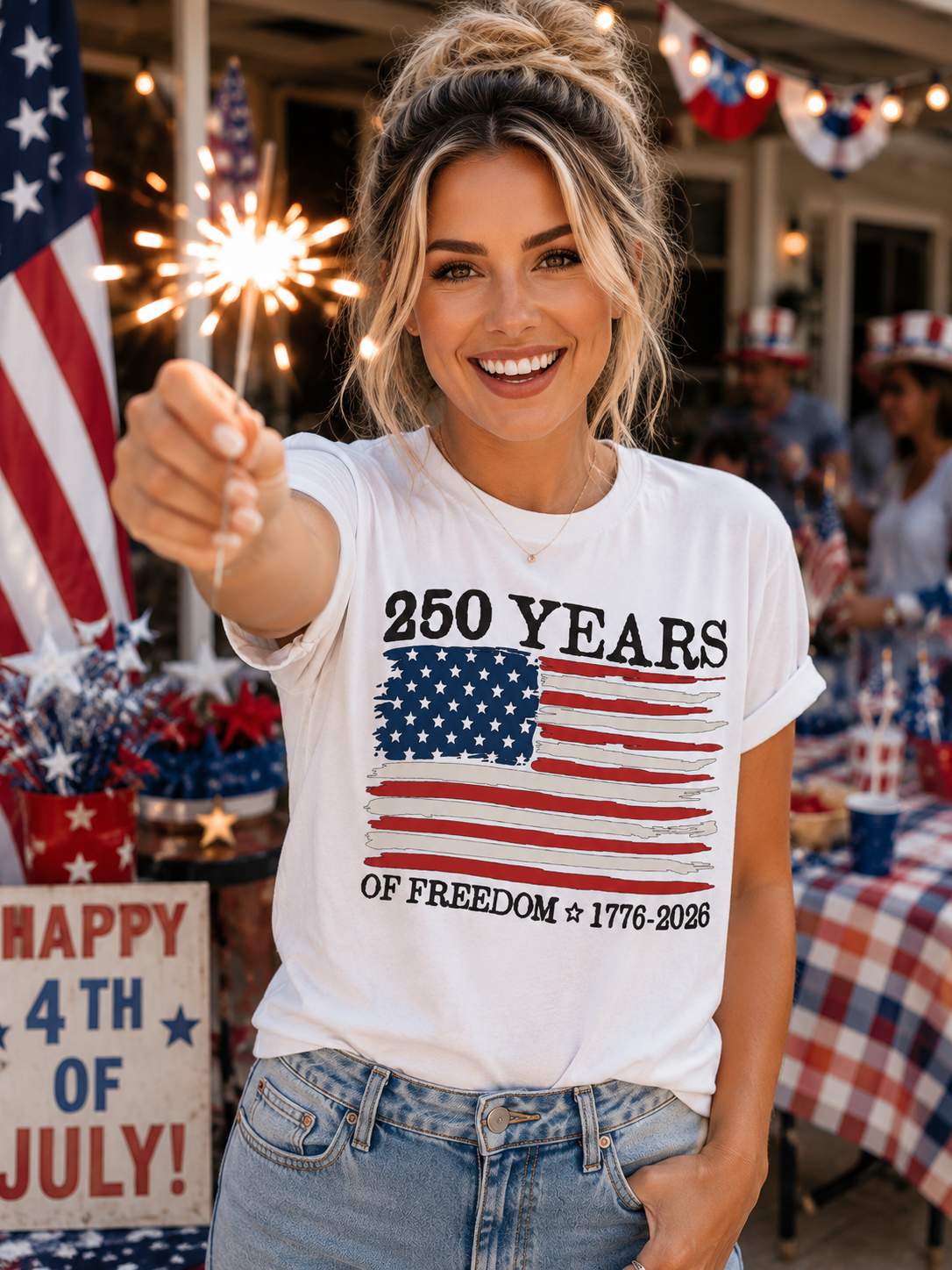 250 Years of Freedom T-Shirt | 1776-2026 | America | USA | Free Shipping