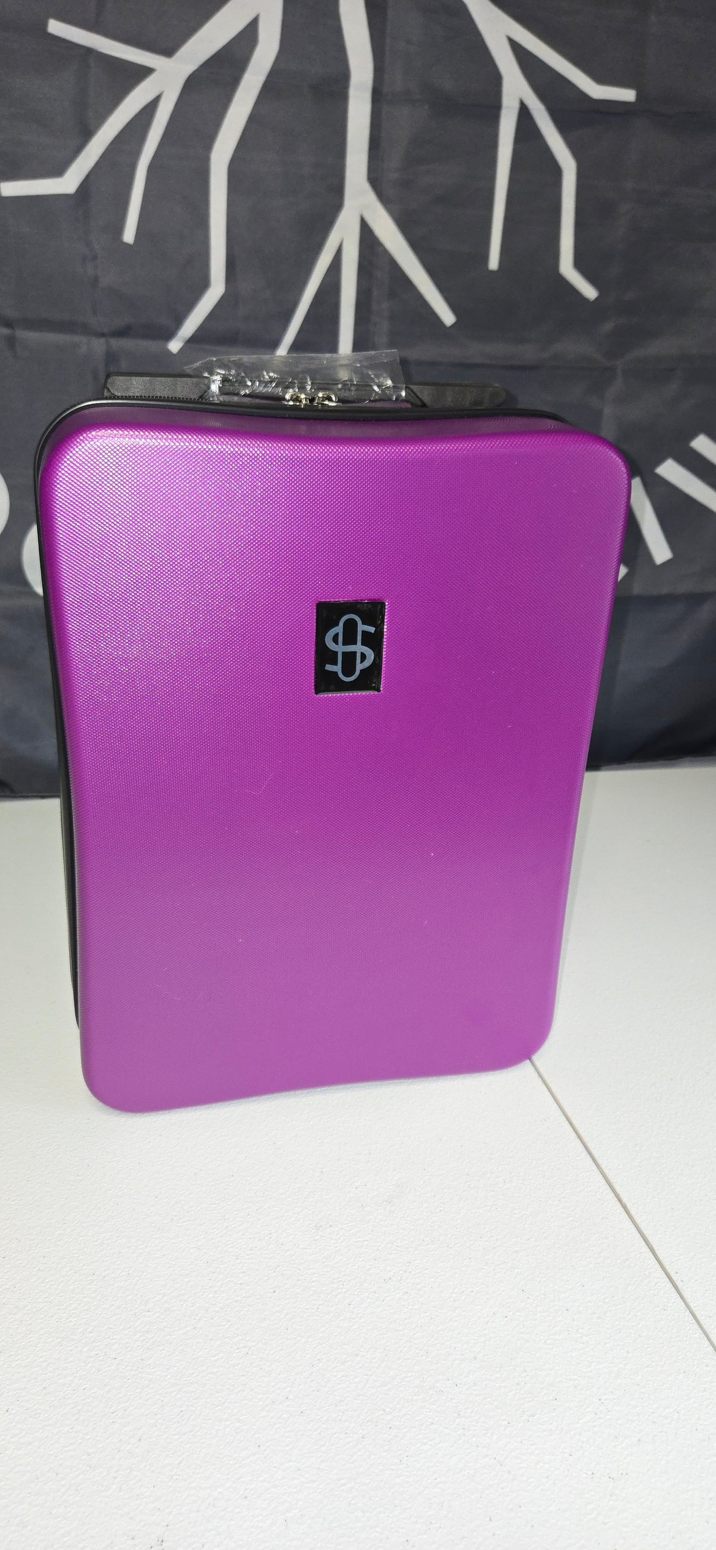 Purple Stündenglass Pineapple Hookah Complete Set with Everything + CarryingCase - Cookies Edition