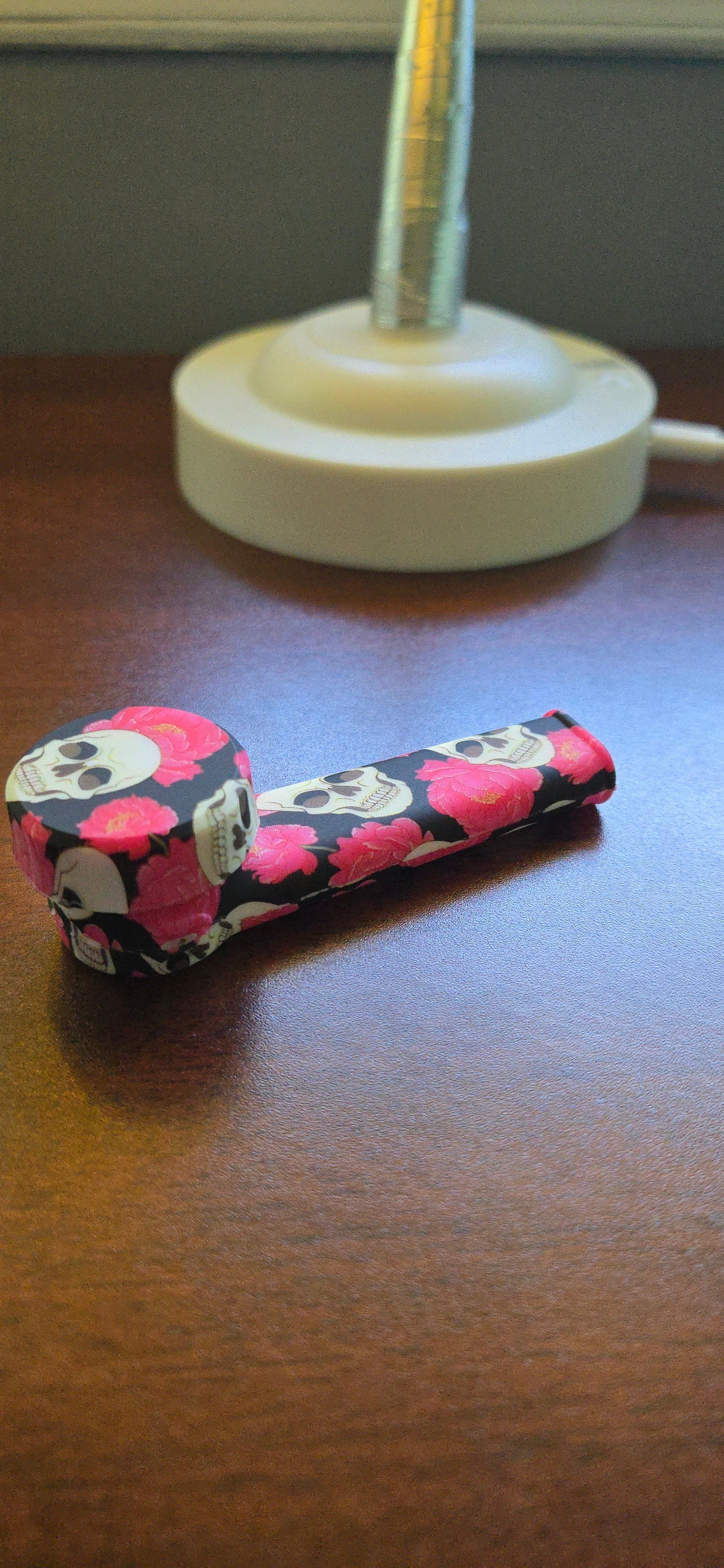 Silicone Smoking Pipe with Lid